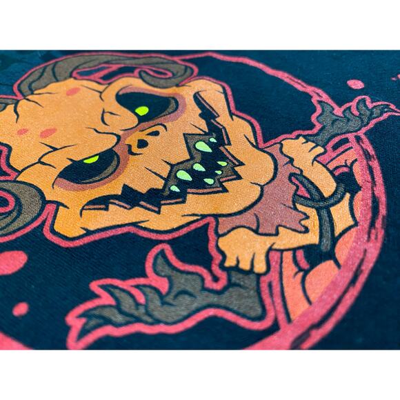 Halloween Horror Nights Shirt Men's XL Black Red Ringer Graphic Tee 2022 - Picture 6 of 9